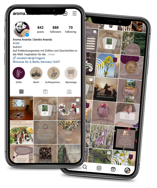 Aroma Ananda auf Instagram